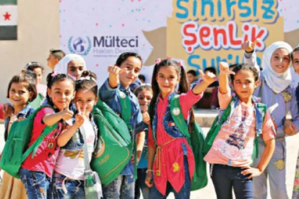 Suriye'de çocukların yüzü 'Sınırsız Şenlik'le gülecek