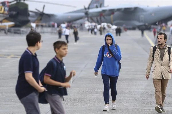 TEKNOFEST'in ziyaretçi sayısı bir milyonu aştı
