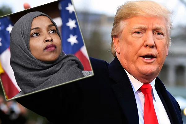 Trump'tan, Omar İlhan'ı suçlayan skandal paylaşım!