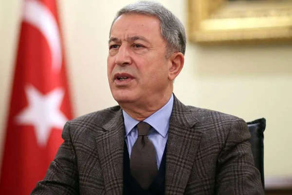 Bakan Akar'dan başsağlığı mesajı