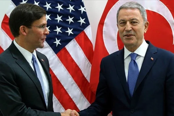 Bakan Akar, Esper ile görüştü
