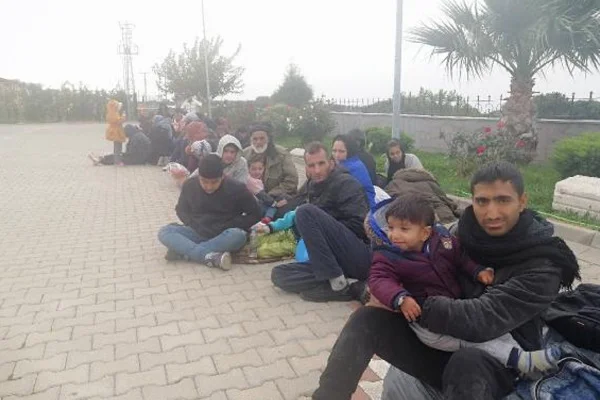 Çanakkale'de 165 göçmen yakalandı