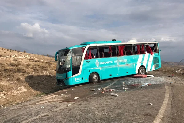 Çankırı'da feci kaza: 34 yaralı