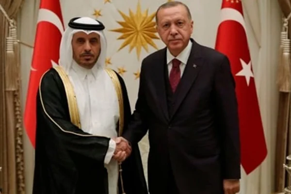 Cumhurbaşkanı Erdoğan, Katar Başbakanı'nı kabul etti