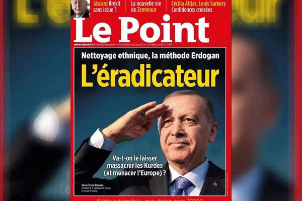 Erdoğan'dan Le Point dergisinin tepki çeken kapağına suç duyurusu