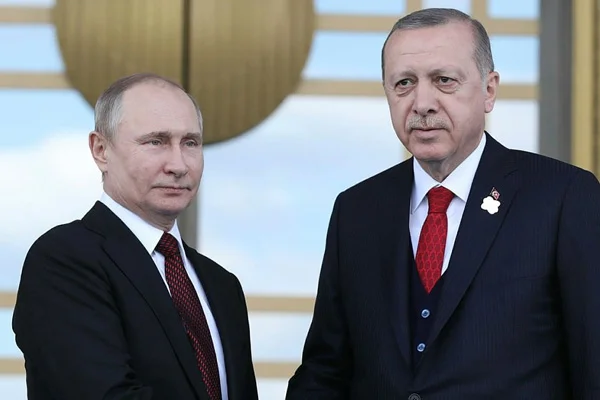 Erdoğan ile Putin'den ''Suriye'' görüşmesi