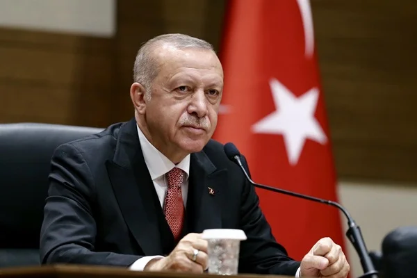 Erdoğan, Trump'la görüştü