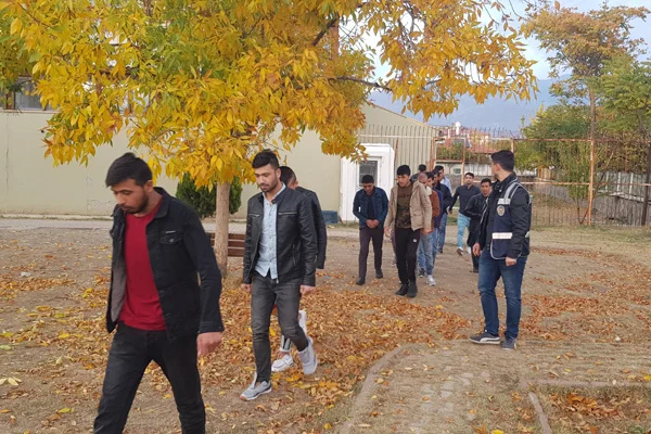 Erzincan'da 21 düzensiz göçmen yakalandı