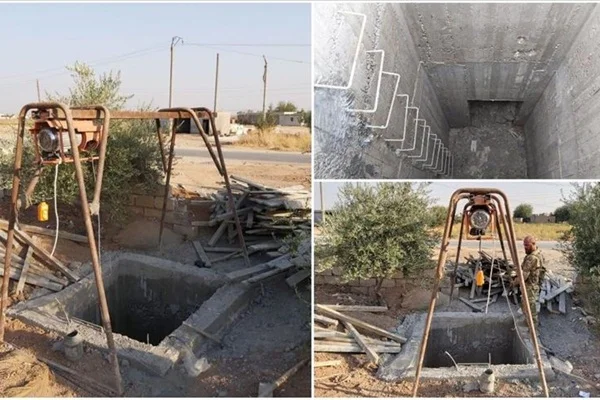 Fırat'ın doğusunda YPG/PKK'nın kazdığı tünel ortaya çıkarıldı