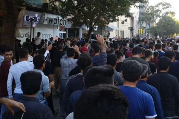 İran'da Barış Pınarı Harekatı protestosu