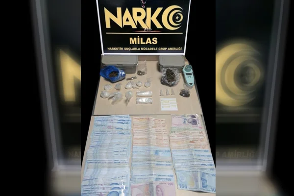 Muğla'da uyuşturucu operasyonu