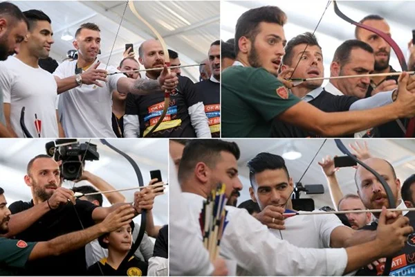 Süper Lig'in yıldızları ok attı