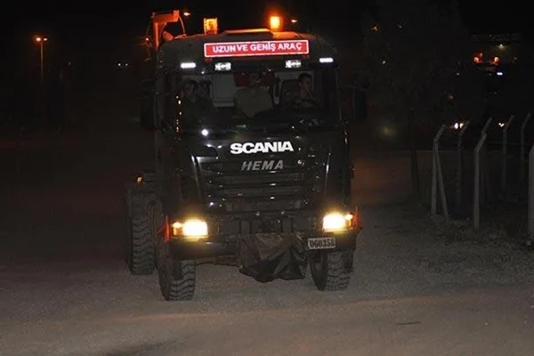 Suriye sınırına askeri sevkiyat