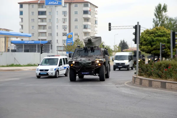 Suriye sınırına sevkiyat