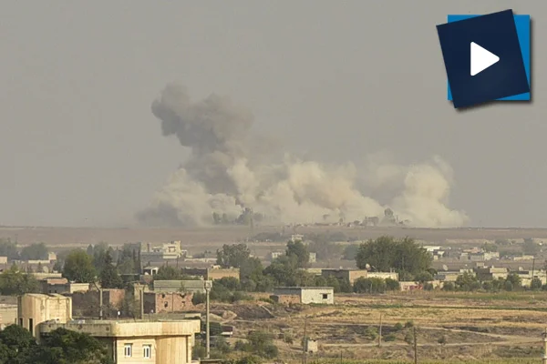 Tel Abyad'daki terör hedefleri obüs atışlarıyla vuruluyor
