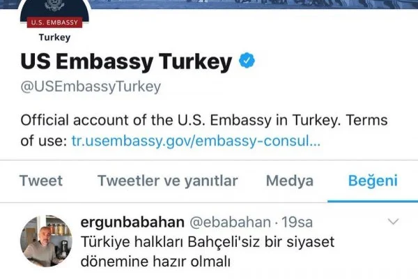 Türkiye'den ABD'ye nota: Maslahatgüzar Dışişleri'ne çağrıldı