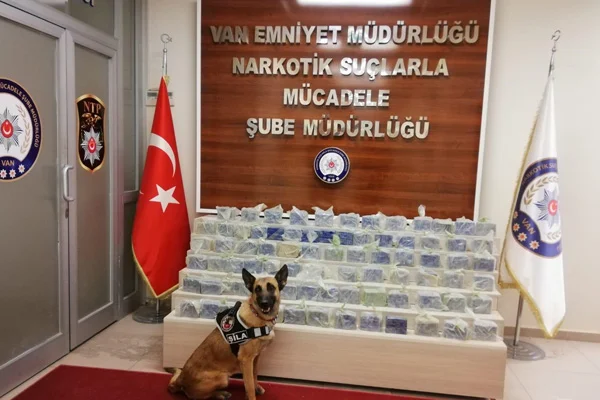 Van'da 40 kilo eroin ele geçirildi