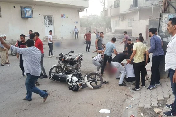 YPG/PKK'dan sivillere havanlı saldırı: : 8 şehit