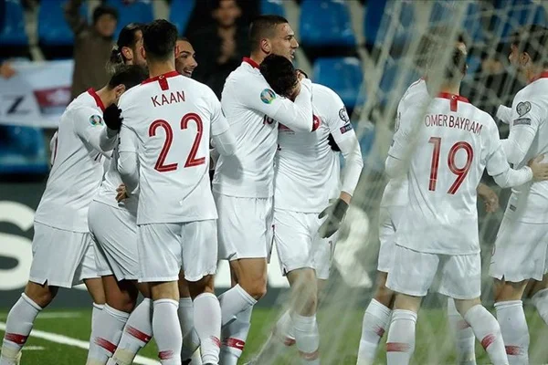 A Milliler Avrupa yolundaki son maçını kazandı
