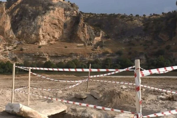 Ağaç dikme kampanyası sırasında 1 mezar ve 4 iskelet bulundu