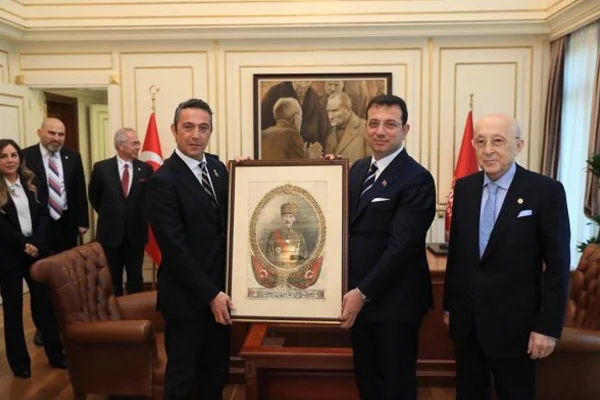 Ali Koç, Ekrem İmamoğlu'nu ziyaret etti
