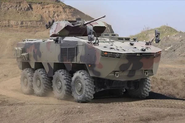 Askeri araç ihracatında 8x8 performans