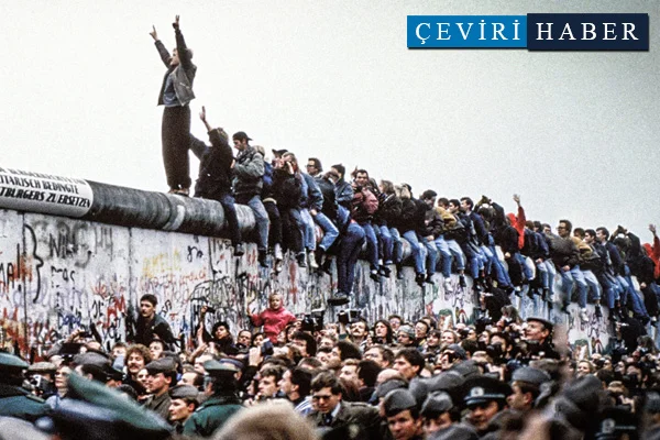 Berlin Duvarı'nın yıkılışının yıl dönümünde İbranice mesaj: İşgale son ver!