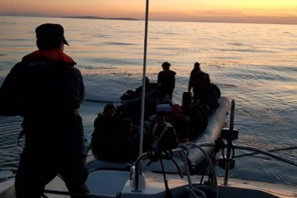 Didim'de 111 kaçak göçmen yakalandı