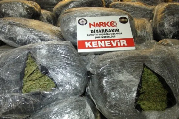 Diyarbakır'da 489 kilogram esrar ele geçirildi