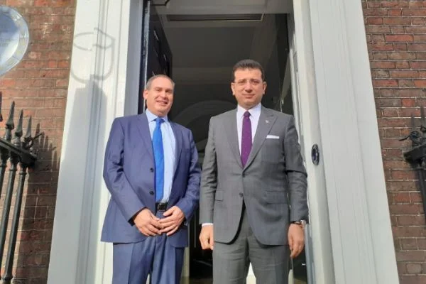 Ekrem İmamoğlu'nun Londra temasları başladı