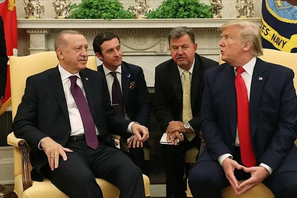 Erdoğan'dan Trump'a: Sizin Kürt diye zikrettiğiniz PKK'nın yan kuruluşlarıdır