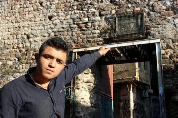 Galata surlarında ilginç önlem