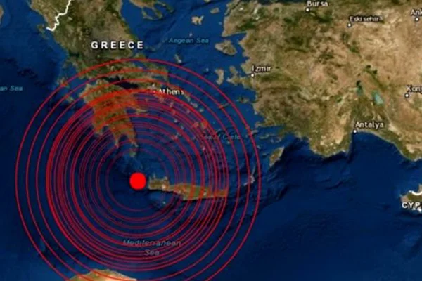 Girit Adası'ndaki deprem, İzmir'de de hissedildi!