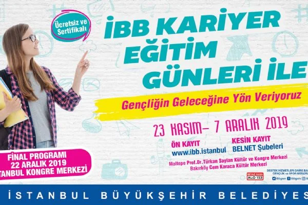 İBB Kariyer Eğitim Günleri 23 Kasım'da başlıyor