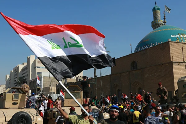 Irak'ta kanlı protesto: Polis göstericilere müdahale etti
