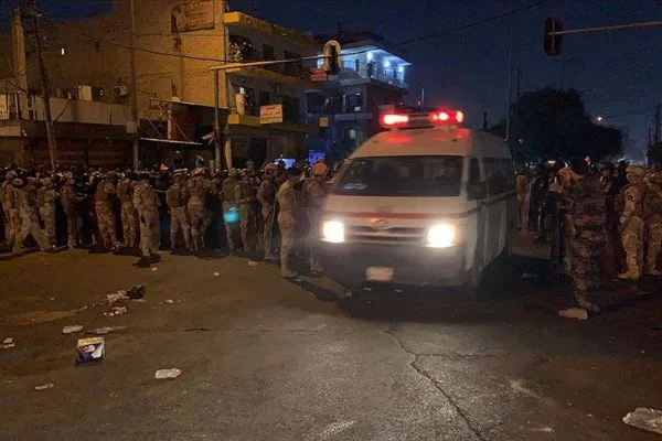 Irak'ta protesto gösterilerine müdahale sırasında 3 kişi öldürüldü