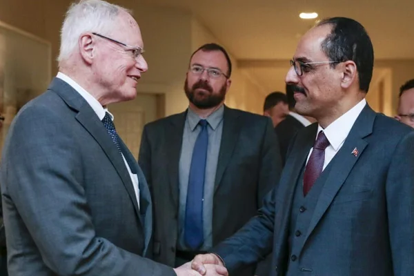 Kalın ve Jeffrey'den Suriye görüşmesi