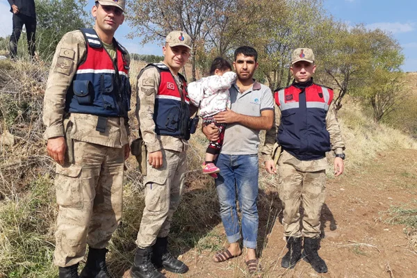Kilis'te kaybolan 3 yaşındaki çocuk bulundu.