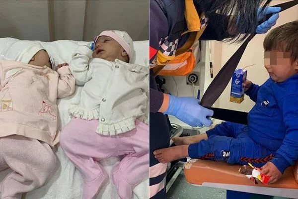 Konya'da sokağa terk edilmiş iki bebek ile bir çocuk bulundu