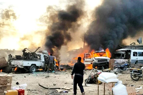 PKK/YPG'den, Resulayn'da bombalı araçla saldırı: 17 ölü
