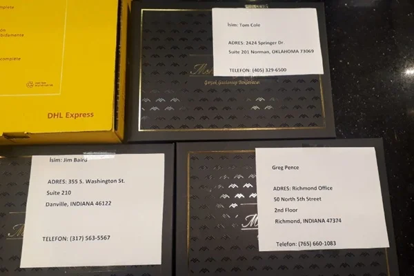 Soykırım tasarısına 'hayır' diyen isimlere baklava gönderildi