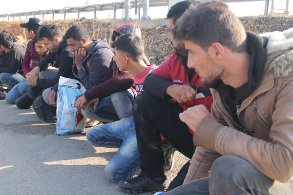 Tekirdağ'da 30 düzensiz göçmen yakalandı