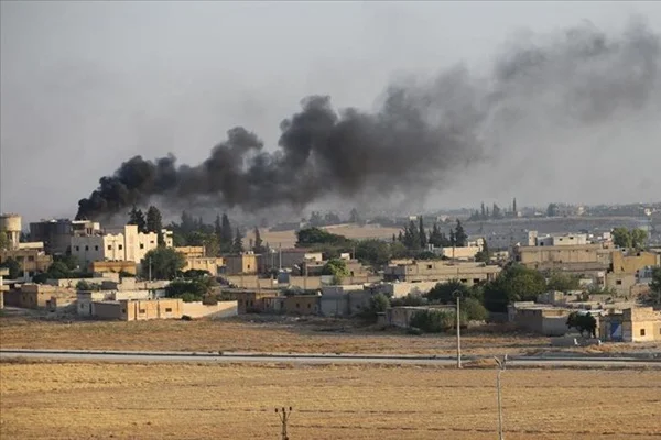 Terör örgütü PKK/YPG Tel Abyad'da okulu vurdu