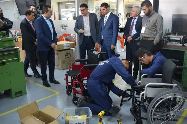TİKA'dan Kolombiya'da engelliler yararına yürütülen projeye destek