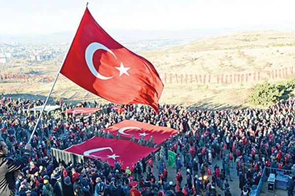 Aziziye Zaferi'nin 142'nci sene-i devriyesi kutlandı! Erzurumlular tarihine sahip çıkıyor