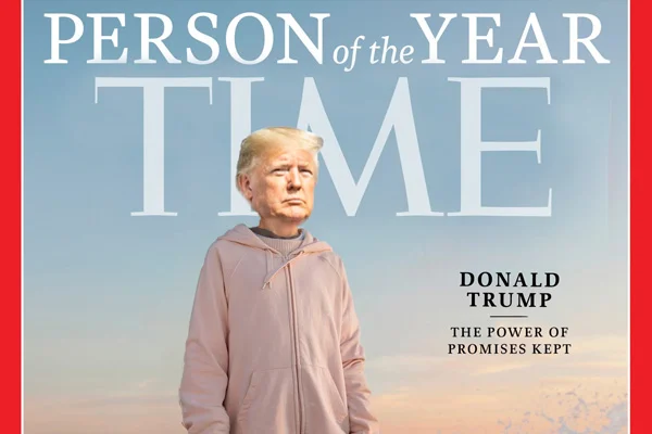 Başkan'ın ekibinden fotoşop operasyonu: Greta'nın yerine Trump'ı koydular