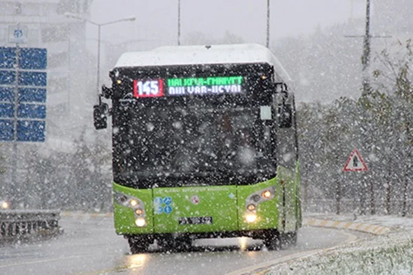 Beklenen kar, İstanbul'un kapısına dayandı