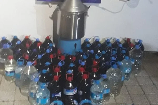 Çanakkale'de sahte içki operasyonu