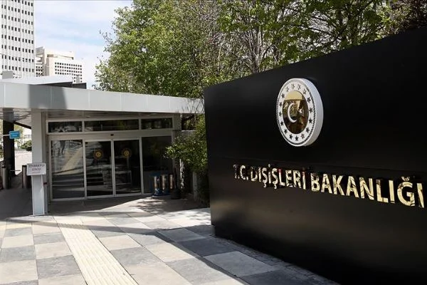 Dışişleri Bakanlığından ABD'ye tepki