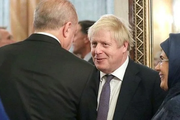 Erdoğan Buckingham Sarayı'nda